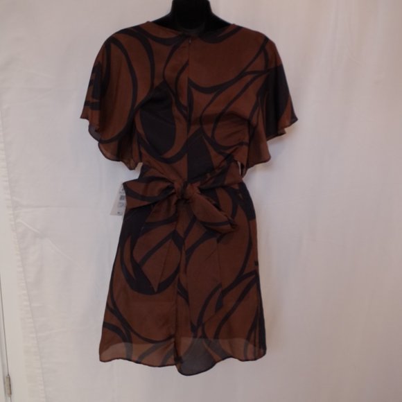 New Zara Basic Silk Dress NWT- Sz S (XS) - Picture 4 of 5